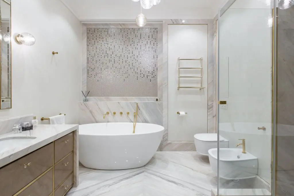 Custom bathroom remodeling San Jose featuring glass shower