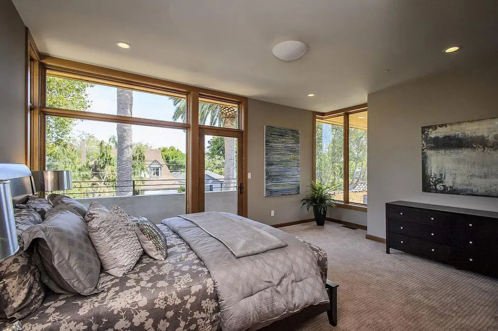 Modern room addition San Jose with new bedroom by FD Touch
